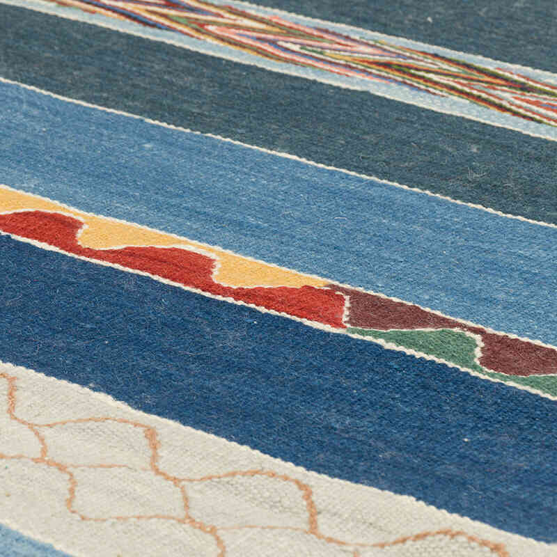Yeni Kök Boya El Dokuma Kilim - 90 cm x 131 cm - K0072910