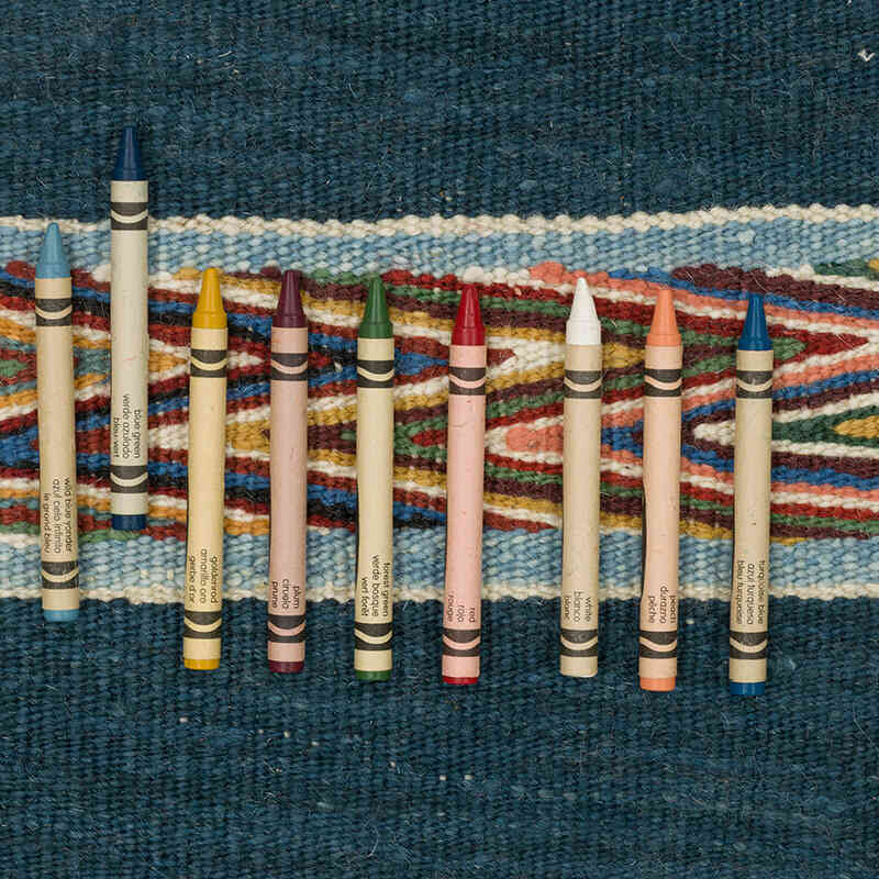 Yeni Kök Boya El Dokuma Kilim - 90 cm x 131 cm - K0072910