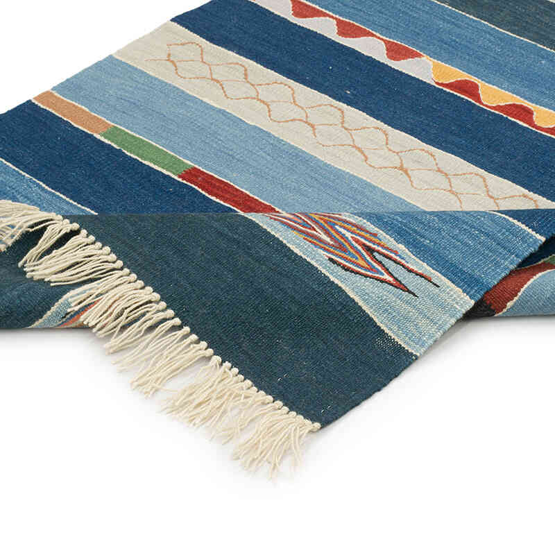 Yeni Kök Boya El Dokuma Kilim - 90 cm x 131 cm - K0072910