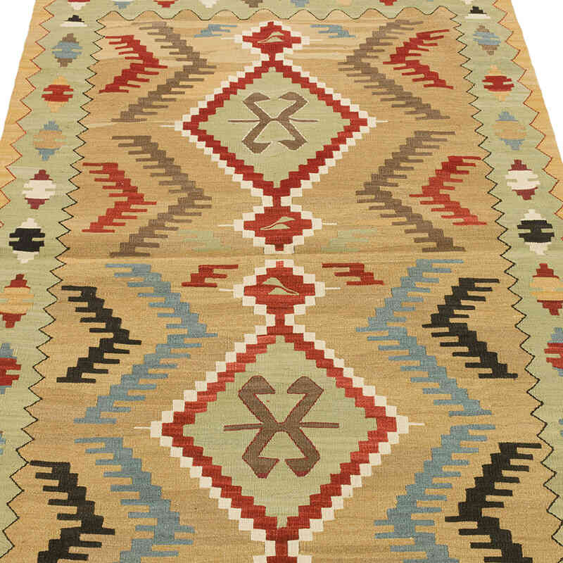 Nueva Alfombra Turca Kilim - 103 cm x 144 cm - K0072911