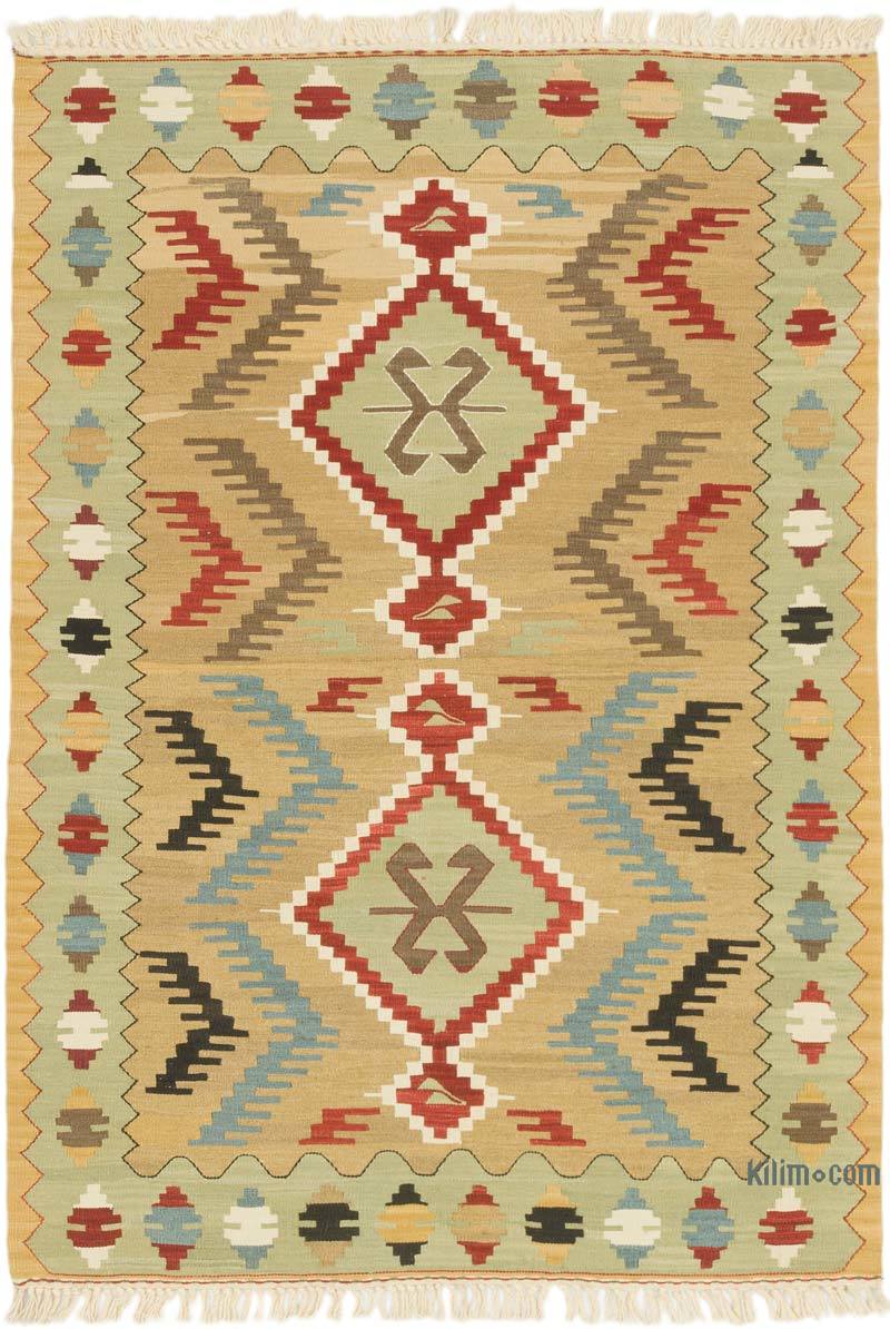 Nueva Alfombra Turca Kilim - 103 cm x 144 cm - K0072911