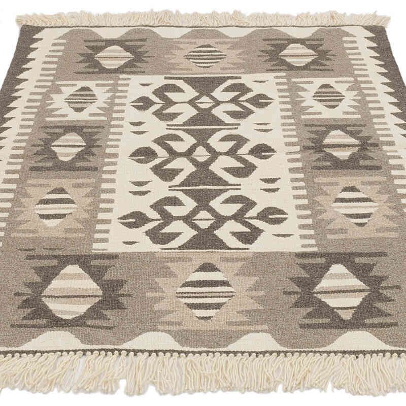 Yeni Kök Boya El Dokuma Kilim - 90 cm x 123 cm - K0072912