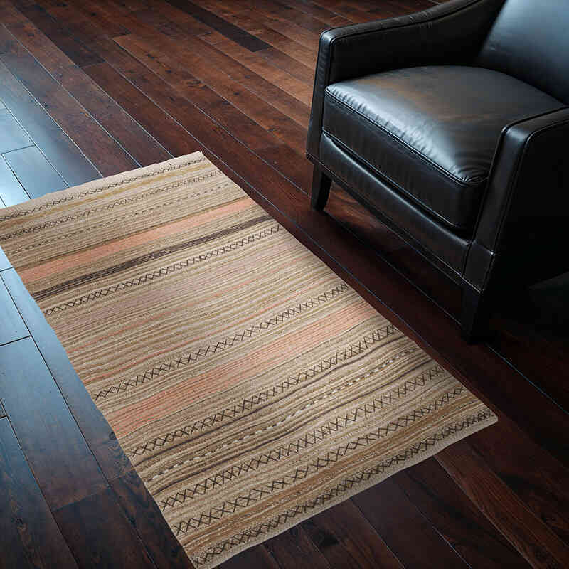 Yeni Kök Boya El Dokuma Kilim - 85 cm x 140 cm - K0072913