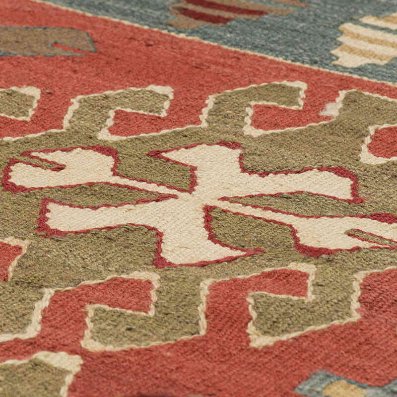 Yeni Kök Boya El Dokuma Kilim - 90 cm x 128 cm - K0072917