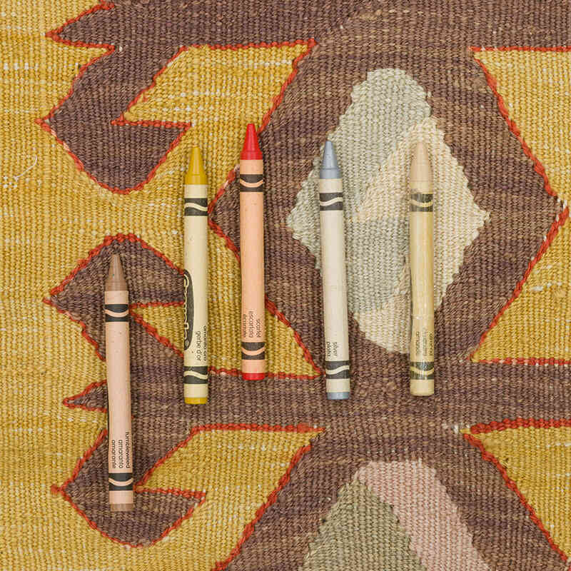 New Handwoven Turkish Kilim Rug - 2' 8" x 3' 5" (32" x 41") - K0072918
