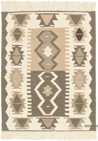 Yeni Kök Boya El Dokuma Kilim - 92 cm x 116 cm