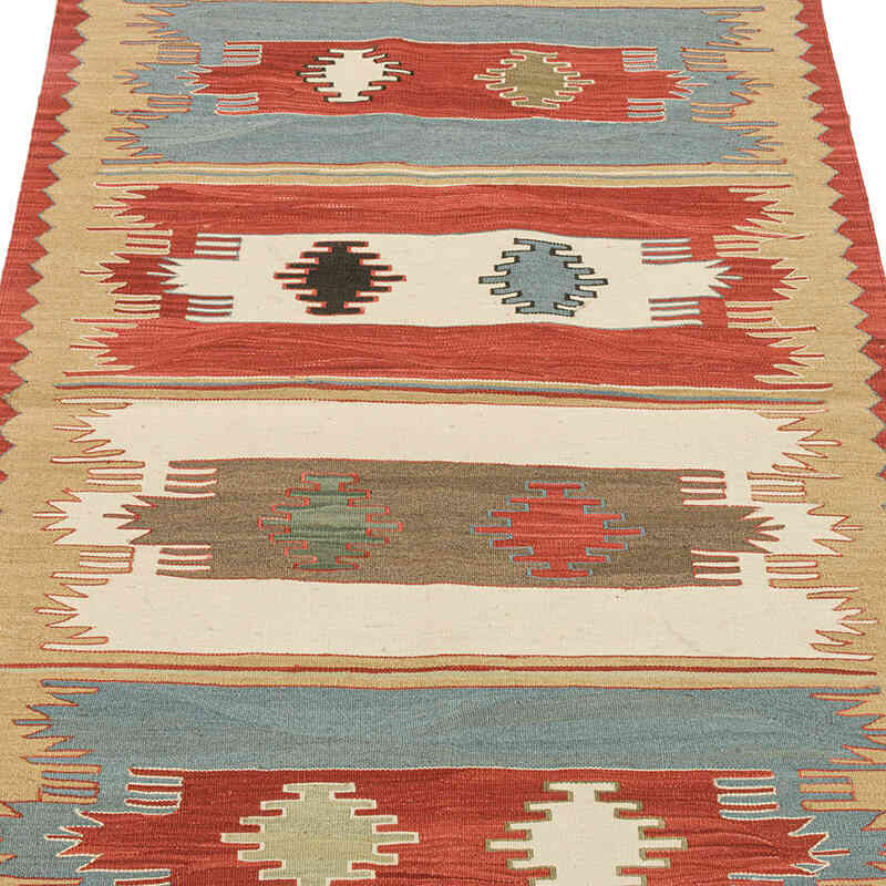 Yeni Kök Boya El Dokuma Kilim - 91 cm x 126 cm - K0072921