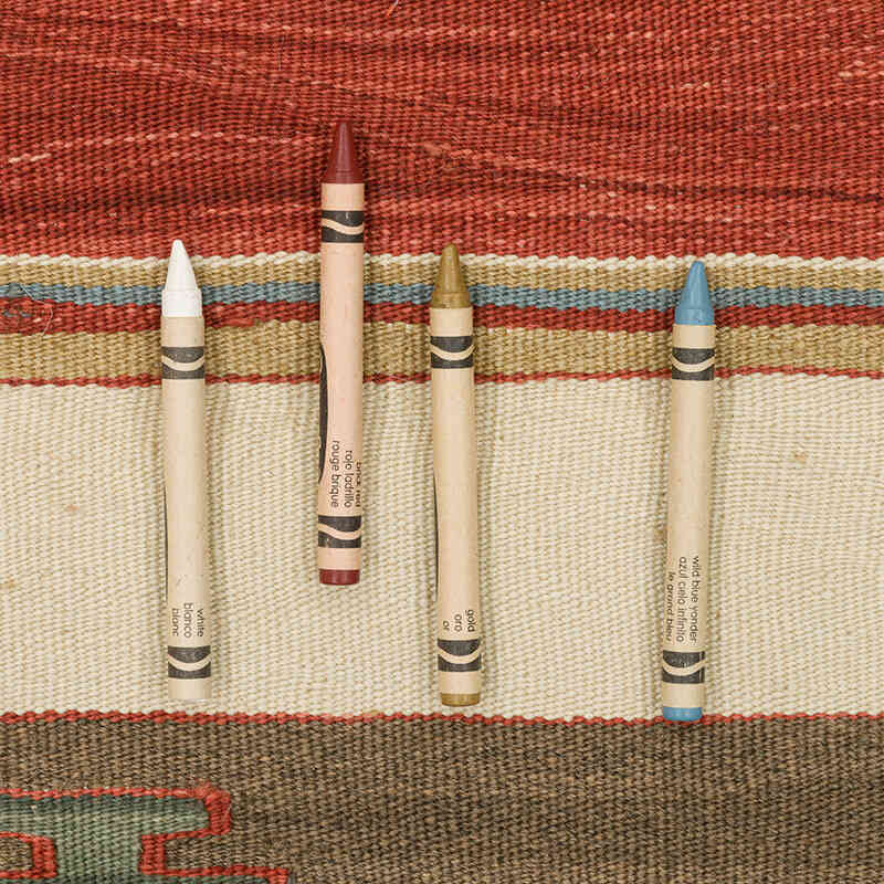 Yeni Kök Boya El Dokuma Kilim - 91 cm x 126 cm - K0072921