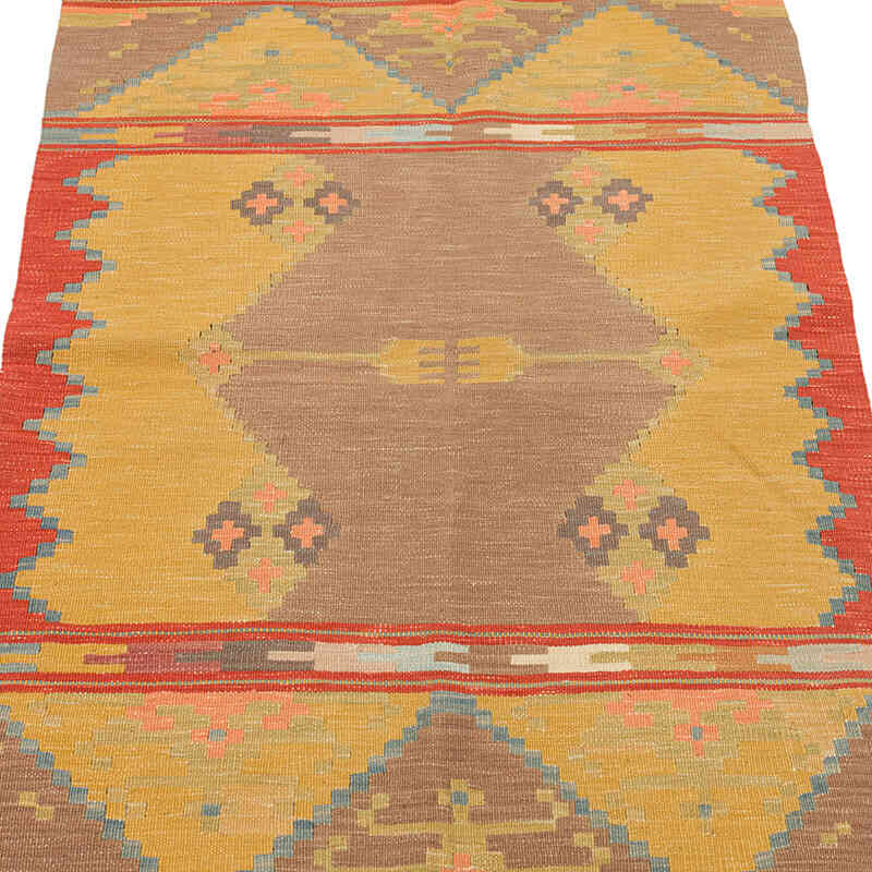Yeni Kök Boya El Dokuma Kilim - 74 cm x 110 cm - K0072922
