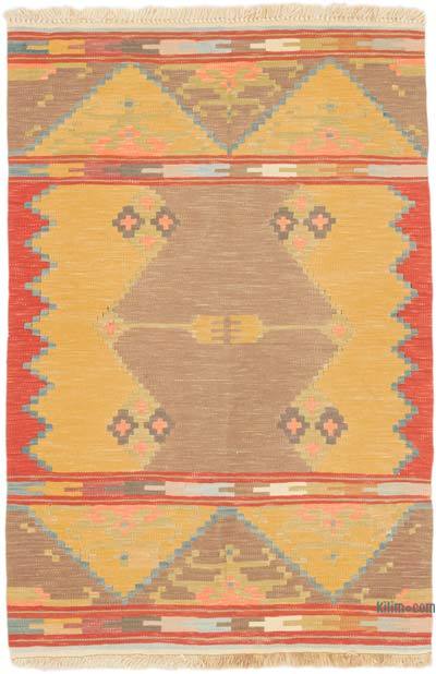 New Handwoven Turkish Kilim Rug - 2' 5" x 3' 7" (29" x 43")