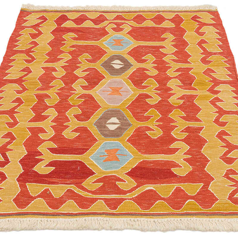 Nueva Alfombra Turca Kilim - 81 cm x 106 cm - K0072926