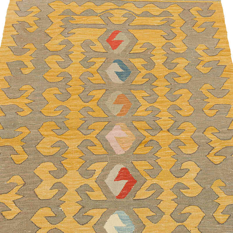 Yeni Kök Boya El Dokuma Kilim - 78 cm x 105 cm - K0072929