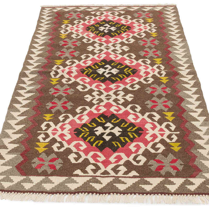 Nueva Alfombra Turca Kilim - 89 cm x 152 cm - K0072935