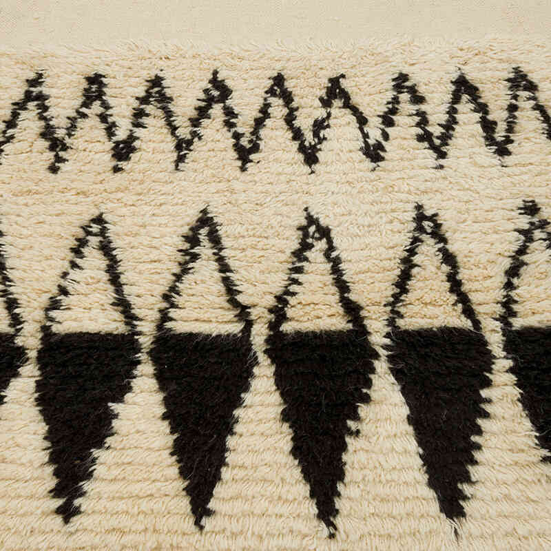 New Moroccan Style Hand-Knotted Tulu Rug - 3' 4" x 3' 3" (40" x 39") - K0072959