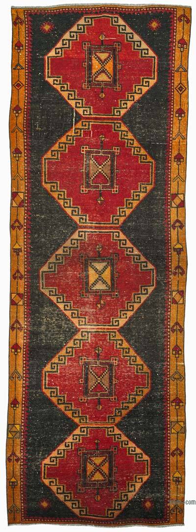 Vintage Anadolu Yolluk - 109 cm x 317 cm