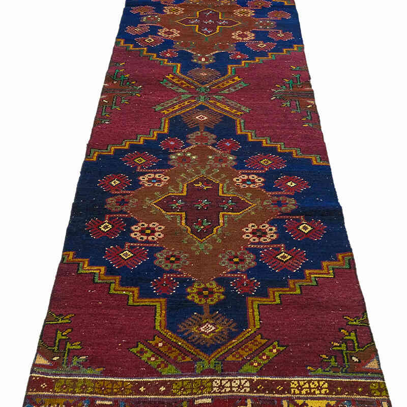 Vintage Anadolu Yolluk - 84 cm x 310 cm - K0072964