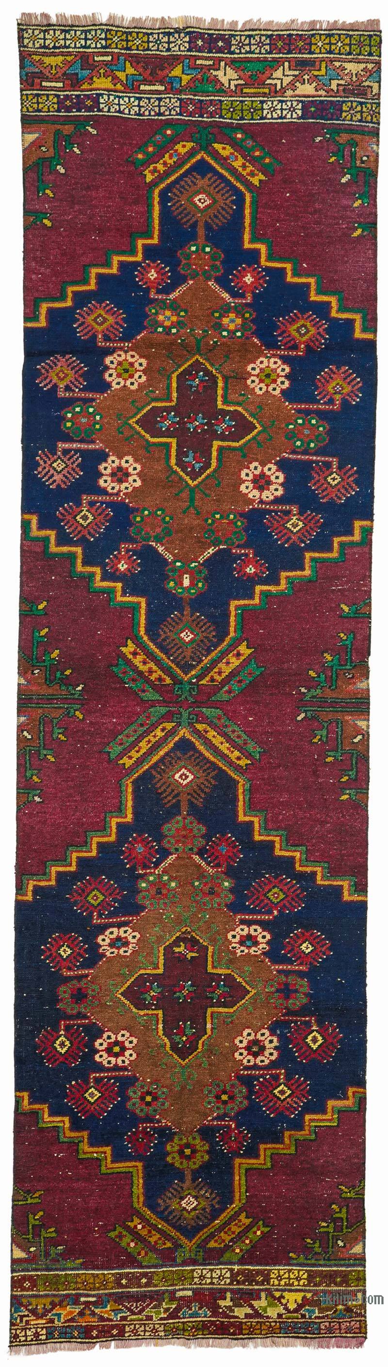 Vintage Anadolu Yolluk - 84 cm x 310 cm - K0072964
