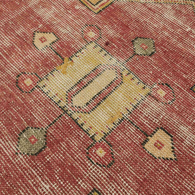 Vintage Turkish Hand-Knotted Rug - 4' 4" x 7' 3" (52" x 87") - K0072969