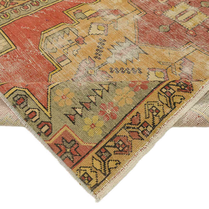 Vintage Turkish Hand-Knotted Rug - 4' 4" x 7' 3" (52" x 87") - K0072969