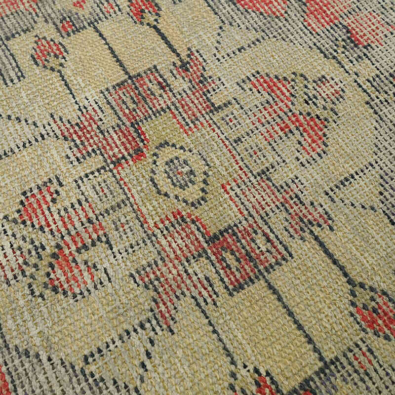 Vintage Turkish Hand-Knotted Runner - 2'  x 8' 10" (24" x 106") - K0072975