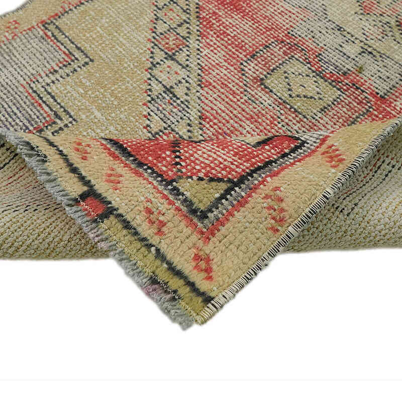Vintage Turkish Hand-Knotted Runner - 2'  x 8' 10" (24" x 106") - K0072975