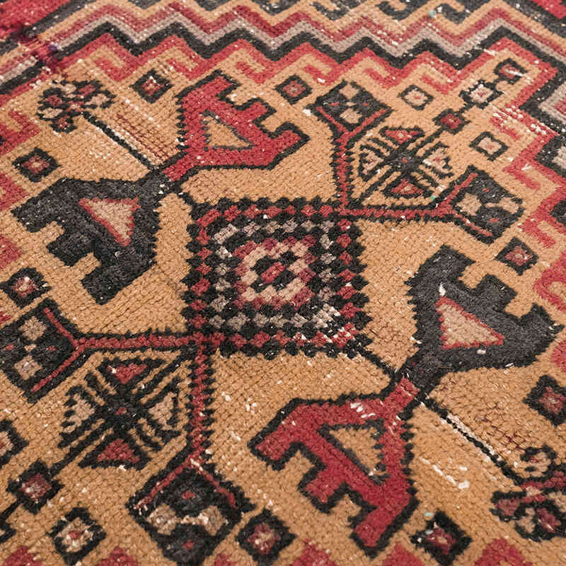 Alfombra Vintage Turca Anudada a Mano - 96 cm x 182 cm - K0072977
