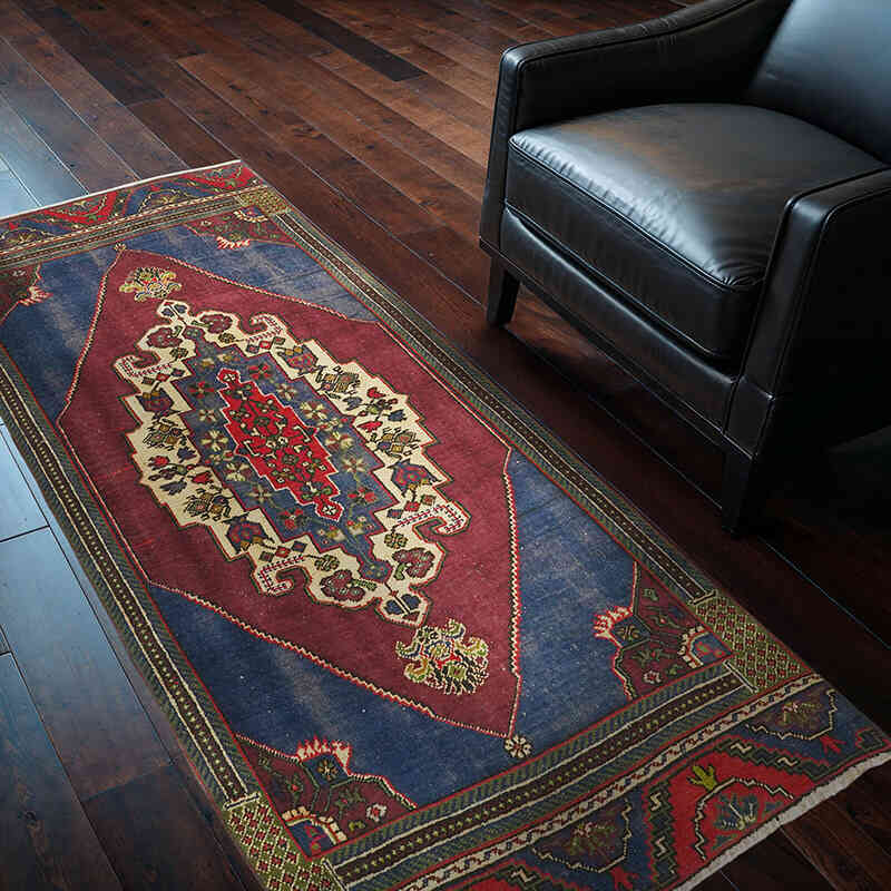 El Dokuma Vintage Hali - 96 cm x 200 cm - K0072983