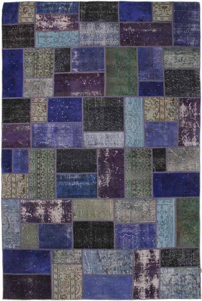 Patchwork El Dokuma Halı - 196 cm x 300 cm
