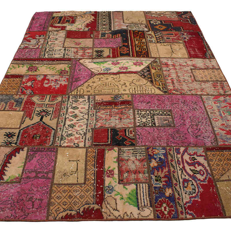Alfombra Turca de Retazos - 165 cm x 241 cm - K0072993