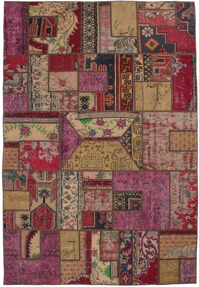 Alfombra Turca de Retazos - 165 cm x 241 cm - K0072993