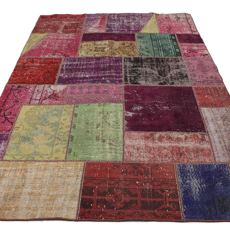 Alfombra Turca de Retazos - 172 cm x 257 cm - K0072999