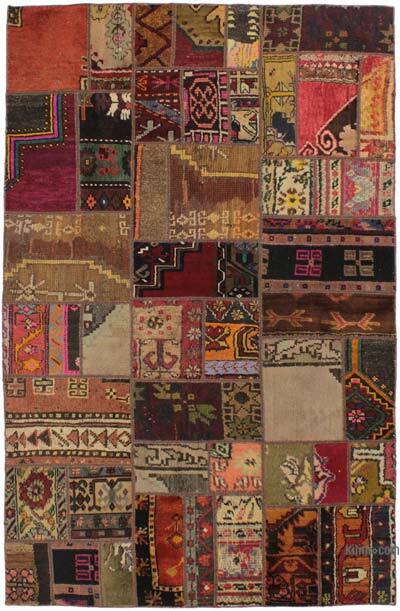 Patchwork El Dokuma Halı - 126 cm x 196 cm