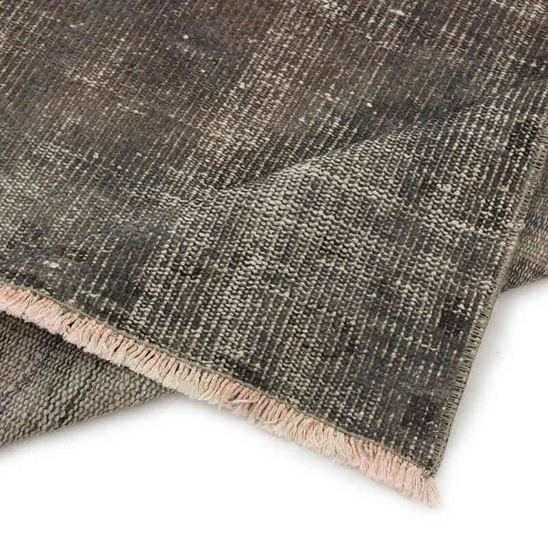 Over-dyed Vintage Hand-Knotted Turkish Rug - 5' 2" x 7' 5" (62" x 89") - K0073011