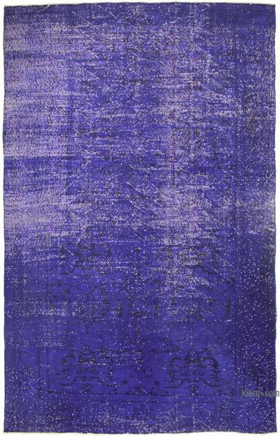 Alfombra Turca Vintage Sobre-teñida - 208 cm x 329 cm