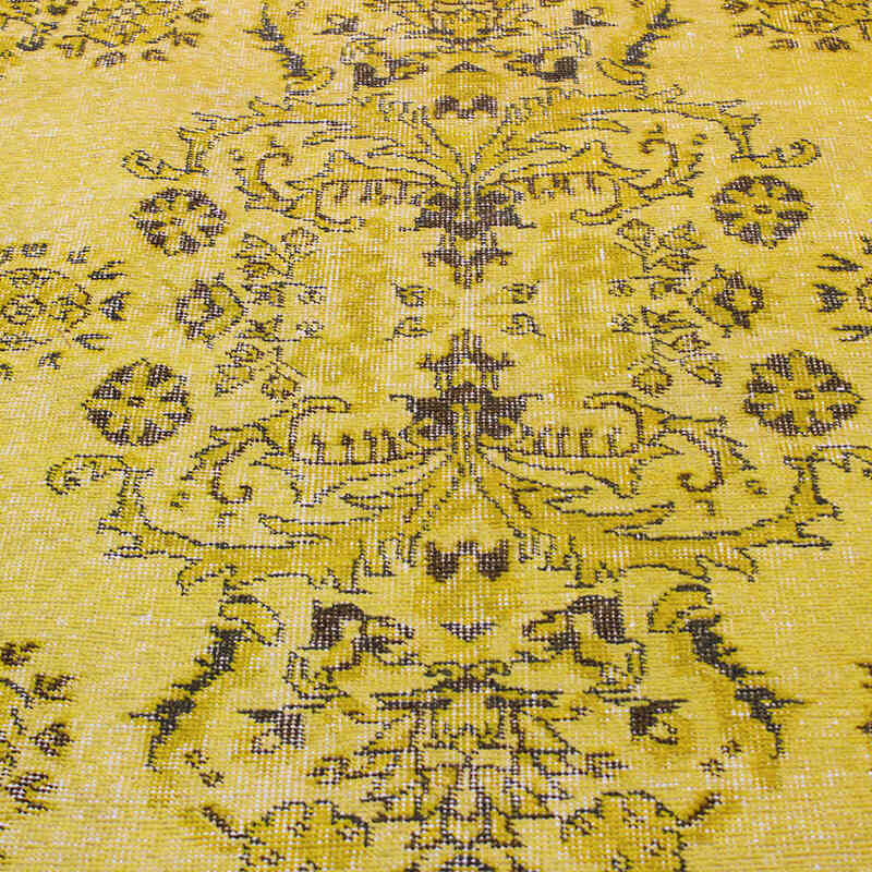 Alfombra Turca Vintage Sobre-teñida - 174 cm x 345 cm - K0073017