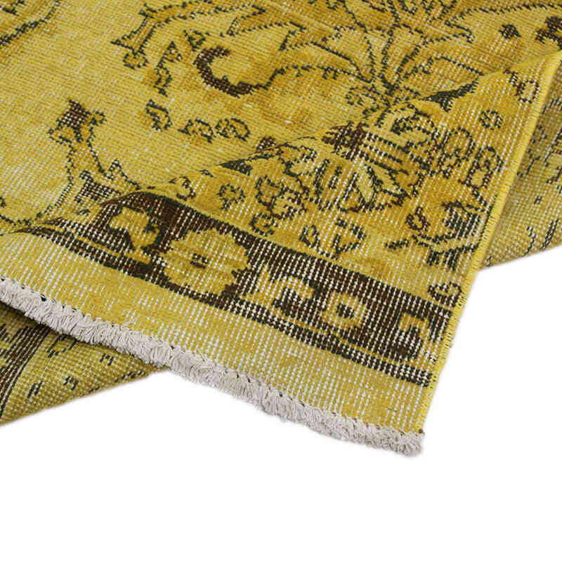 Alfombra Turca Vintage Sobre-teñida - 174 cm x 345 cm - K0073017
