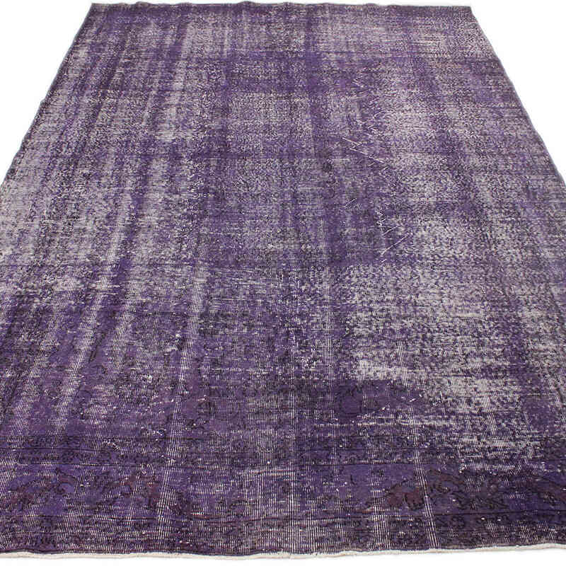 Boyalı El Dokuma Vintage Halı - 203 cm x 320 cm - K0073018