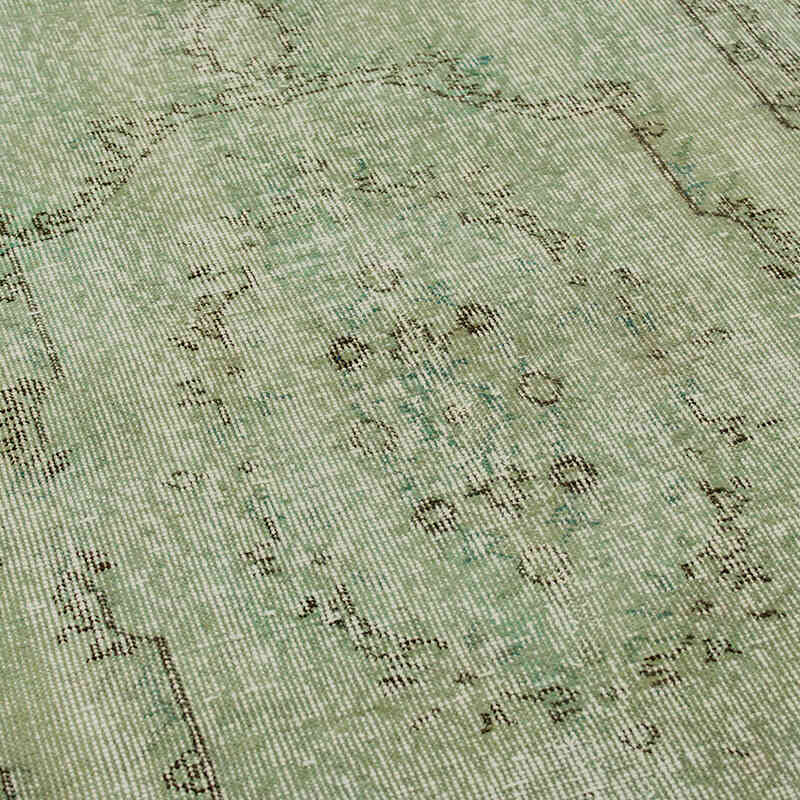 Alfombra Turca Vintage Sobre-teñida - 116 cm x 204 cm - K0073024