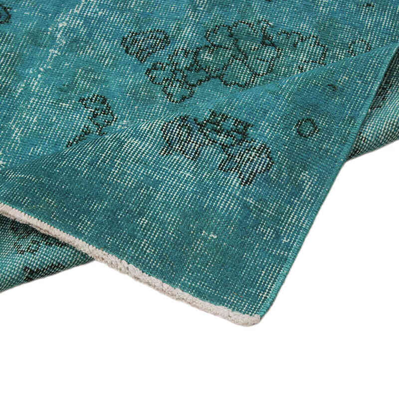 Alfombra Turca Vintage Sobre-teñida - 120 cm x 244 cm - K0073025