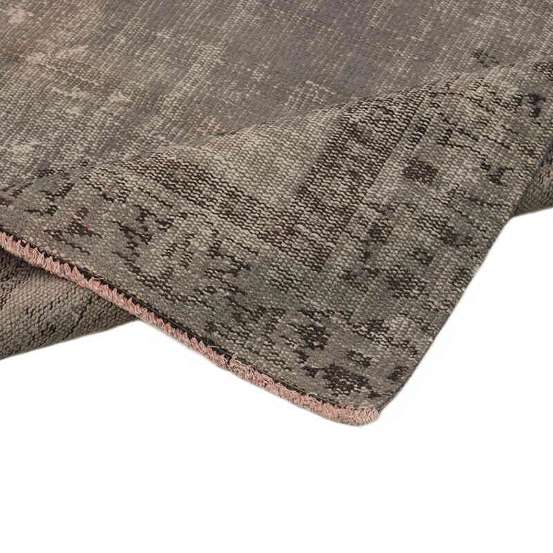 Over-dyed Vintage Hand-Knotted Turkish Rug - 5' 9" x 9' 3" (69" x 111") - K0073036