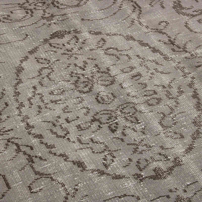 Over-dyed Vintage Hand-Knotted Turkish Rug - 4' 6" x 7' 10" (54" x 94") - K0073038