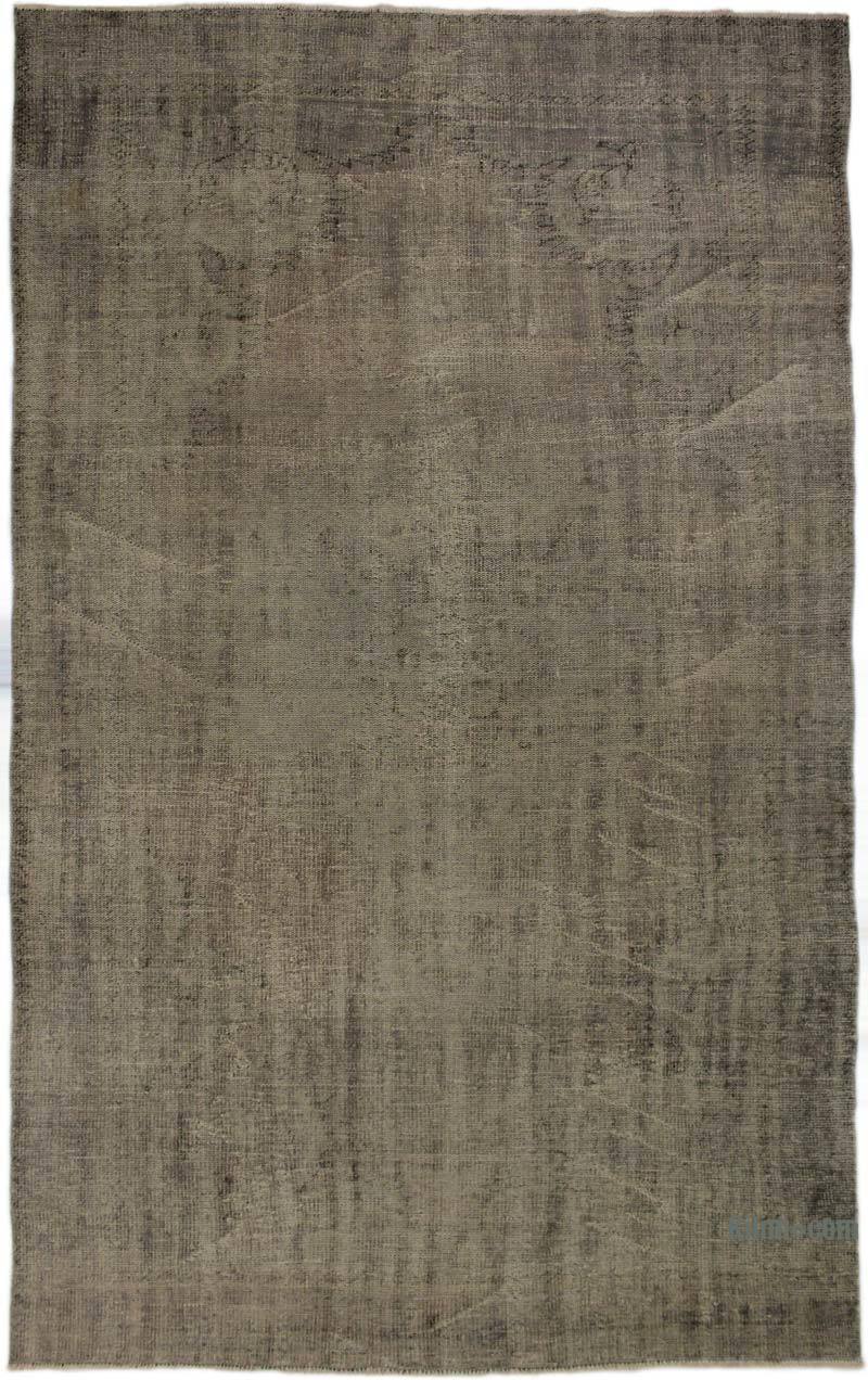 Alfombra Turca Vintage Sobre-teñida - 195 cm x 313 cm - K0073039