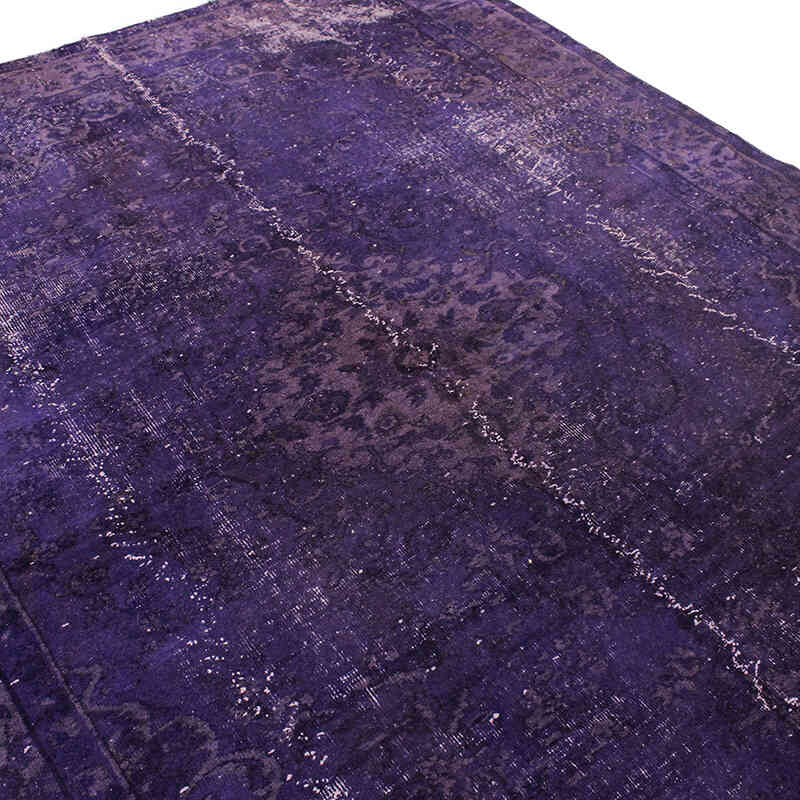 Boyalı El Dokuma Vintage Halı - 214 cm x 290 cm - K0073041