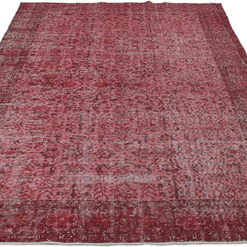 Boyalı El Dokuma Vintage Halı - 177 cm x 276 cm - K0073053