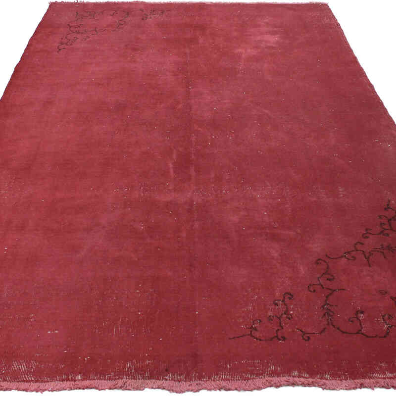 Boyalı El Dokuma Vintage Halı - 175 cm x 277 cm - K0073059