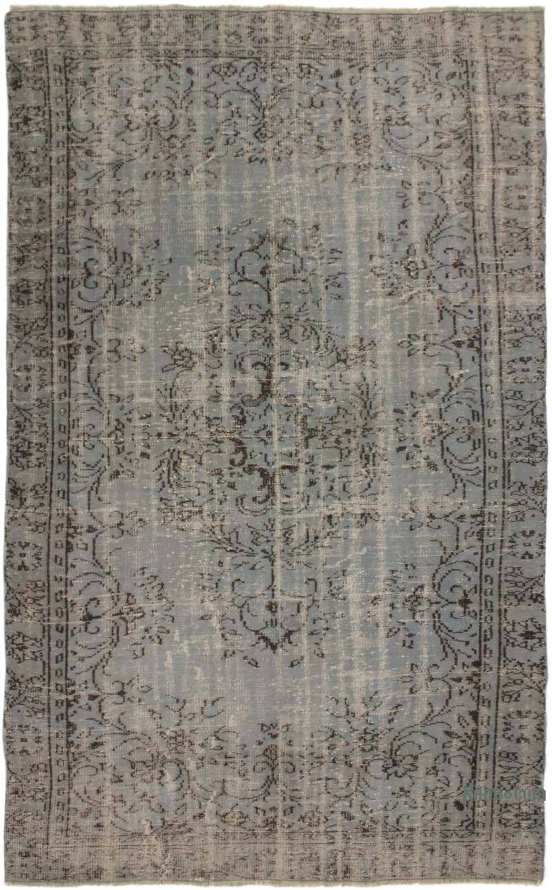 Boyalı El Dokuma Vintage Halı - 172 cm x 282 cm - K0073066