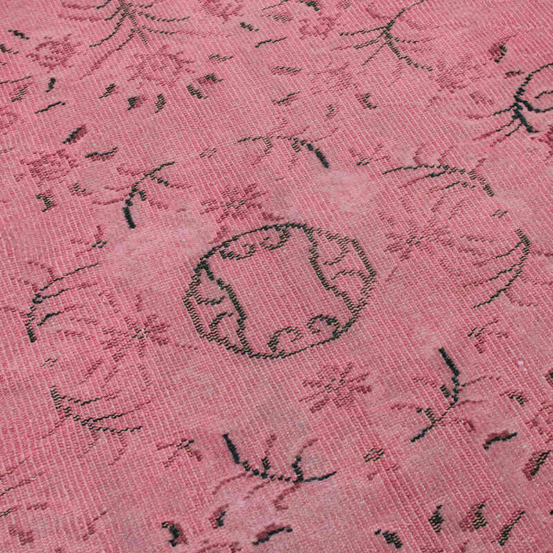 Boyalı El Dokuma Vintage Halı - 163 cm x 248 cm - K0073078