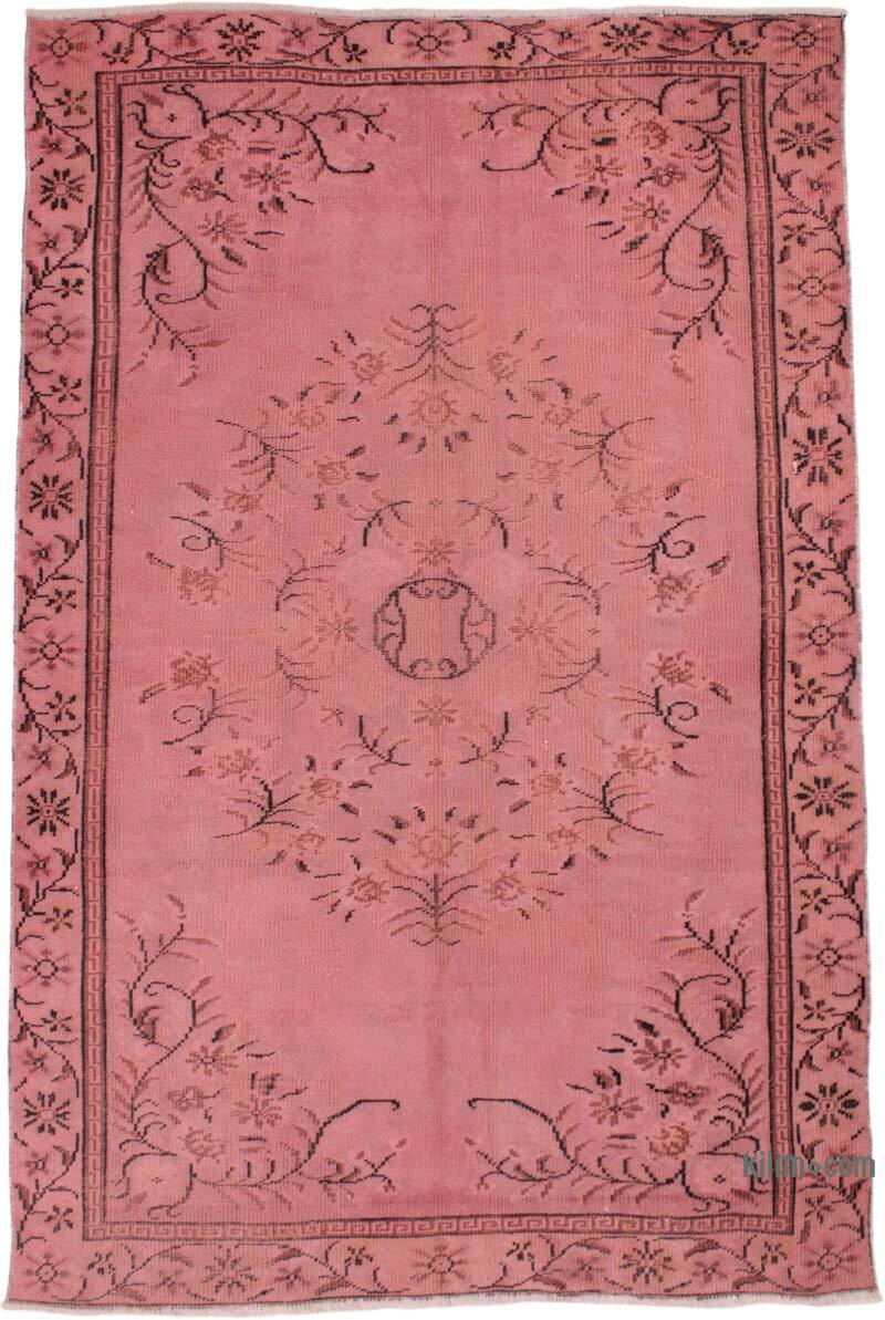 Boyalı El Dokuma Vintage Halı - 163 cm x 248 cm - K0073078