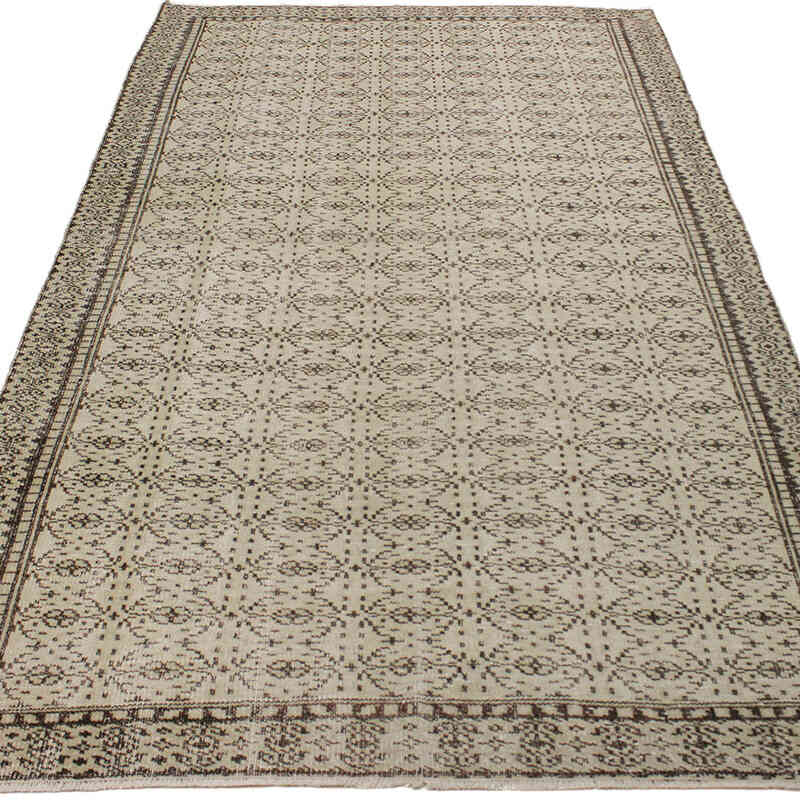 El Dokuma Vintage Halı - 160 cm x 270 cm - K0073087