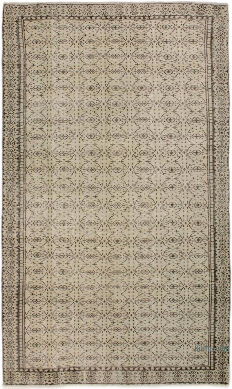 El Dokuma Vintage Halı - 160 cm x 270 cm - K0073087